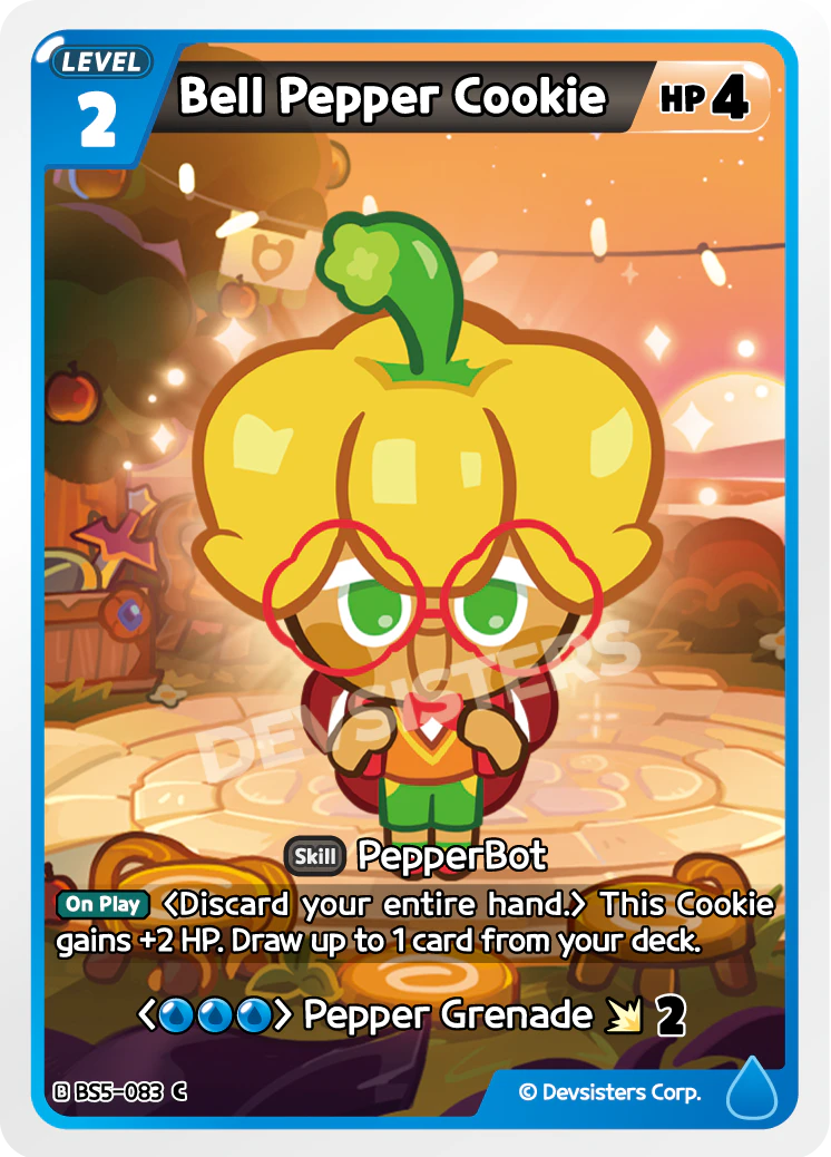 Image for Bell Pepper Cookie (BS5-083) [Operation Timeguard] - CookieRun: Braverse TCG