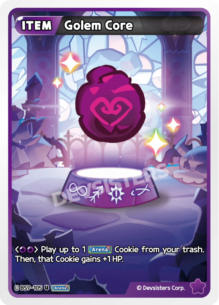 Image for Golem Core (BS7-105) [Arena of Glory] - CookieRun: Braverse TCG