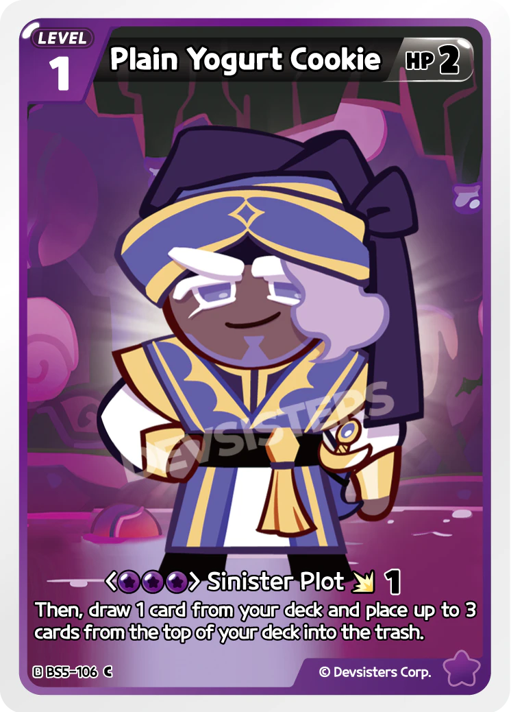 Image for Plain Yogurt Cookie (BS5-106) [Operation Timeguard] - CookieRun: Braverse TCG