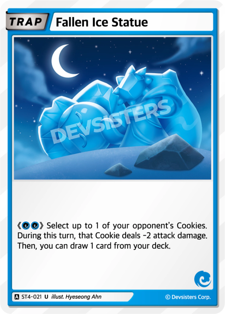 Image for Fallen Ice Statue (ST4-021) [Starter Deck BLUE] - CookieRun: Braverse TCG