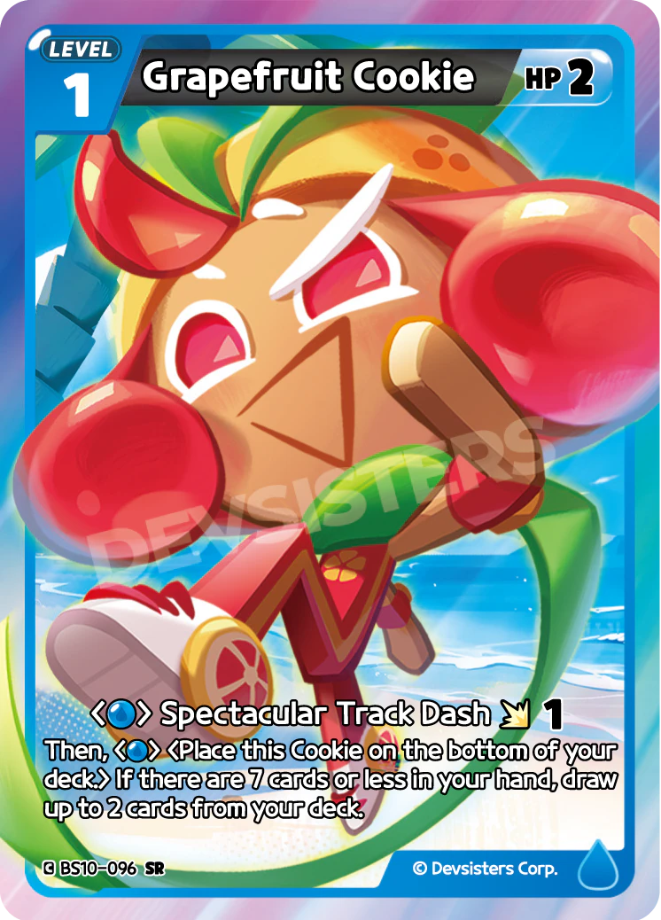 Image for Grapefruit Cookie (BS10-096) [Paradise of Passion & Sloth / Catacombs of Silence] - CookieRun: Braverse TCG