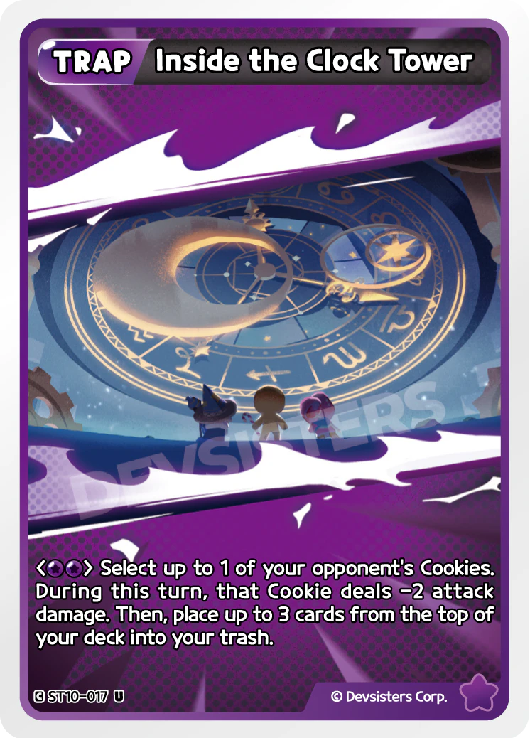 Image for Inside the Clock Tower (ST10-017) [Glorious Moonlight] - CookieRun: Braverse TCG