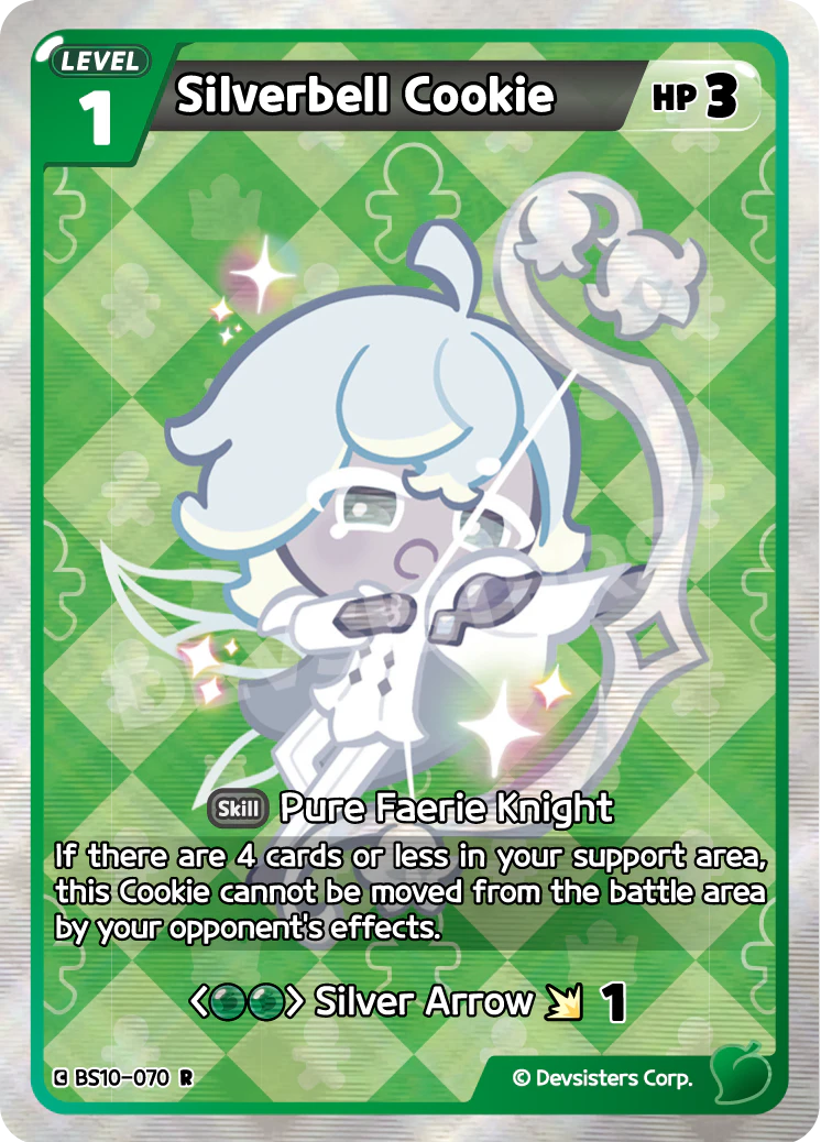 Image for Silverbell Cookie (BS10-070) [Paradise of Passion & Sloth / Catacombs of Silence] - CookieRun: Braverse TCG