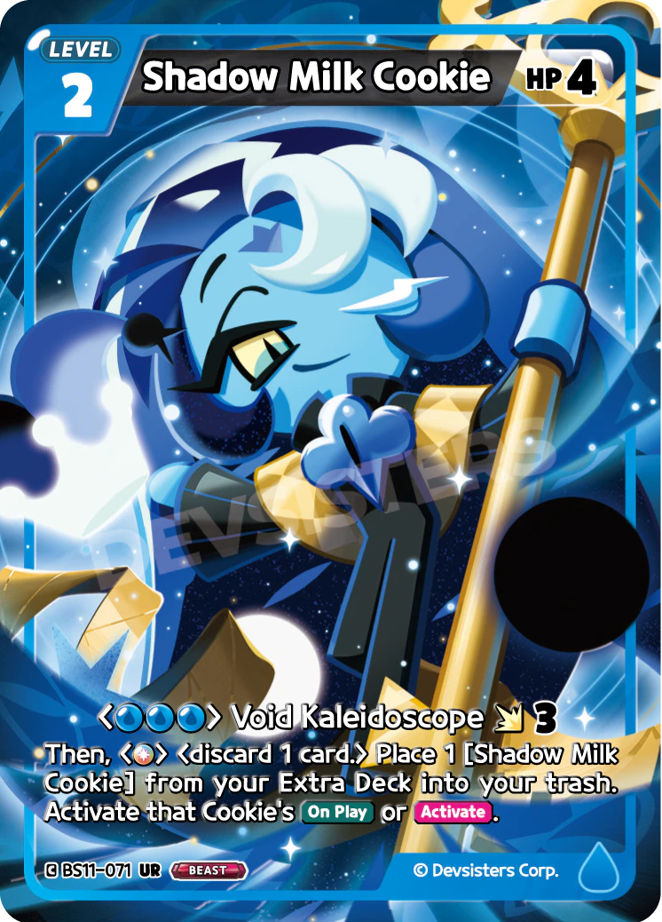 Image for Shadow Milk Cookie (BS11-071) [The Dark Enchantress War] - CookieRun: Braverse TCG
