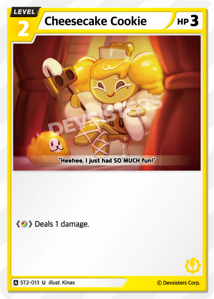 Image for Cheesecake Cookie (ST2-013) [Starter Deck YELLOW] - CookieRun: Braverse TCG