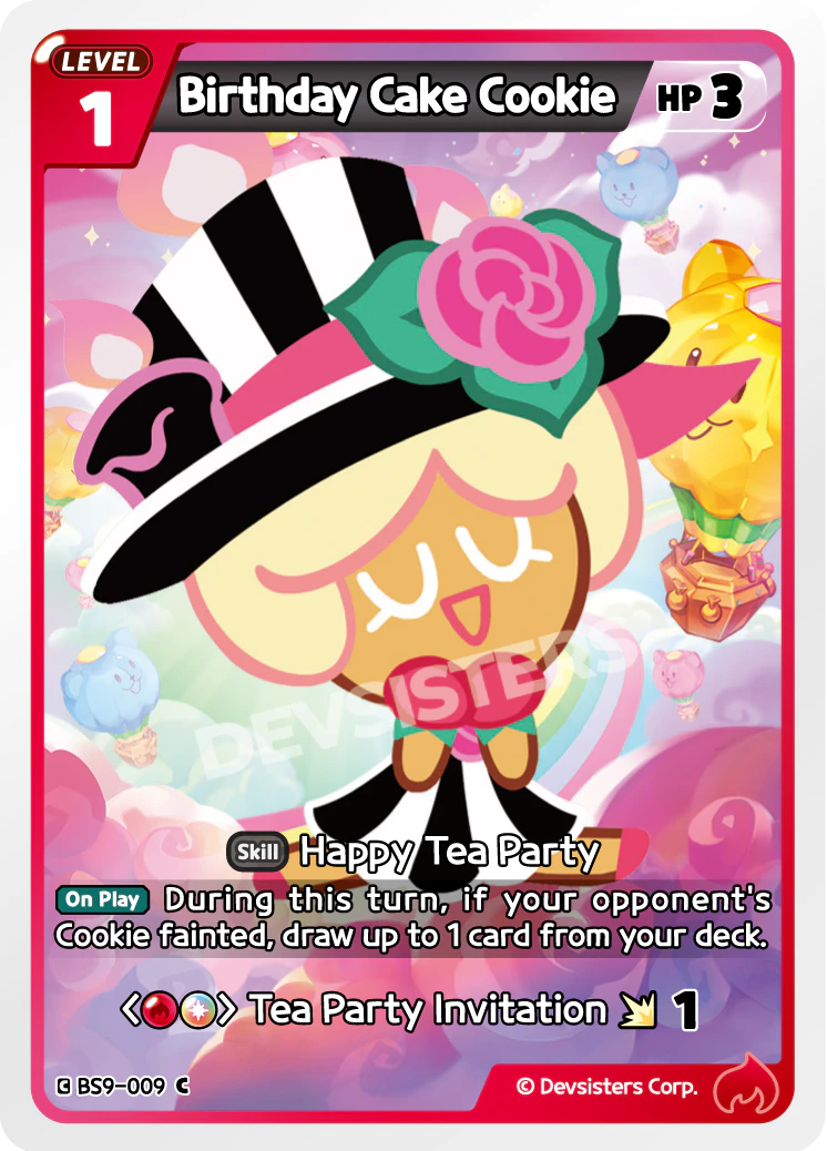 Image for Birthday Cake Cookie (BS9-009) [A Game of Truth and Deceit] - CookieRun: Braverse TCG