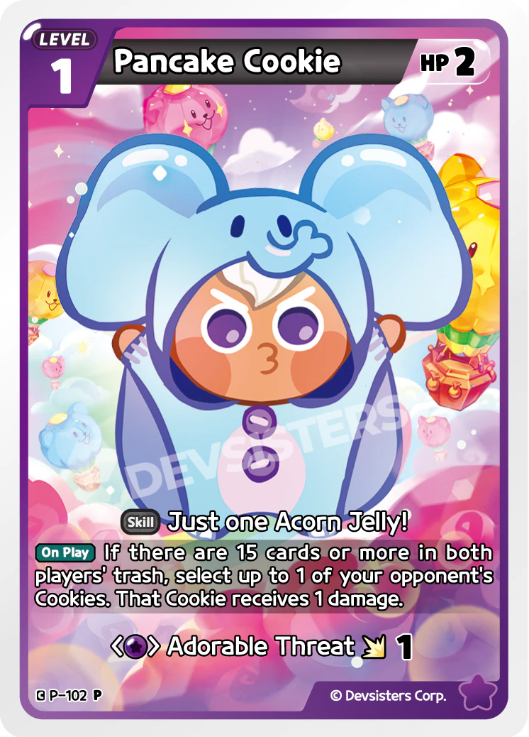 Image for Pancake Cookie (P-102) [Promotion Card] - CookieRun: Braverse TCG
