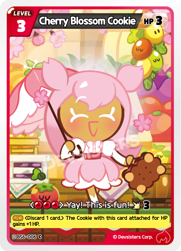 Image for Cherry Blossom Cookie (BS6-006) [Operation Timeguard] - CookieRun: Braverse TCG