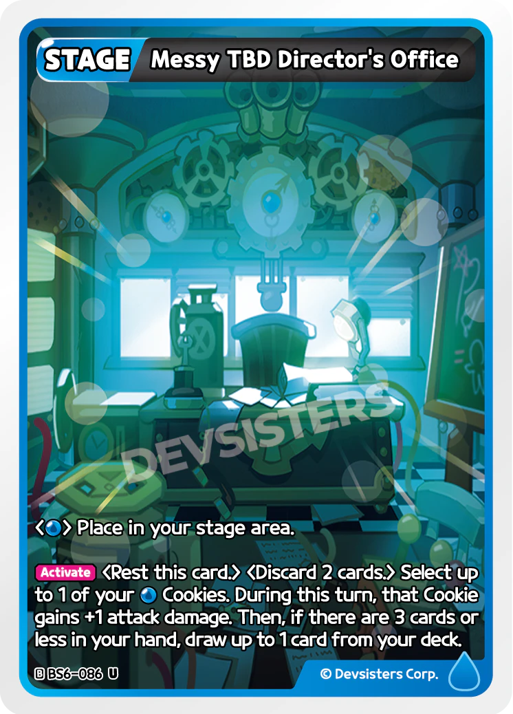 Image for Messy TBD Director's Office (BS6-086) [Operation Timeguard] - CookieRun: Braverse TCG