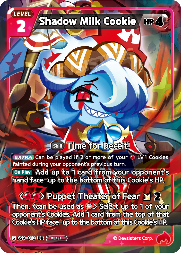 Image for Shadow Milk Cookie (BS9-010) [A Game of Truth and Deceit] - CookieRun: Braverse TCG