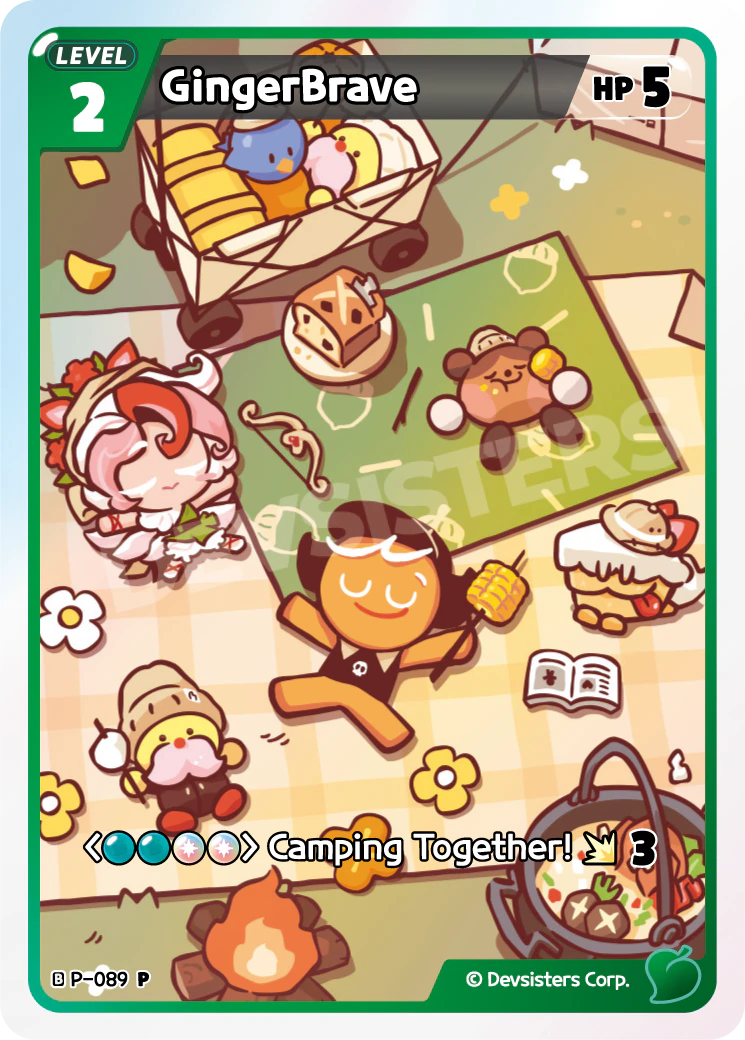 Image for GingerBrave (P-089) [Promotion Card] - CookieRun: Braverse TCG