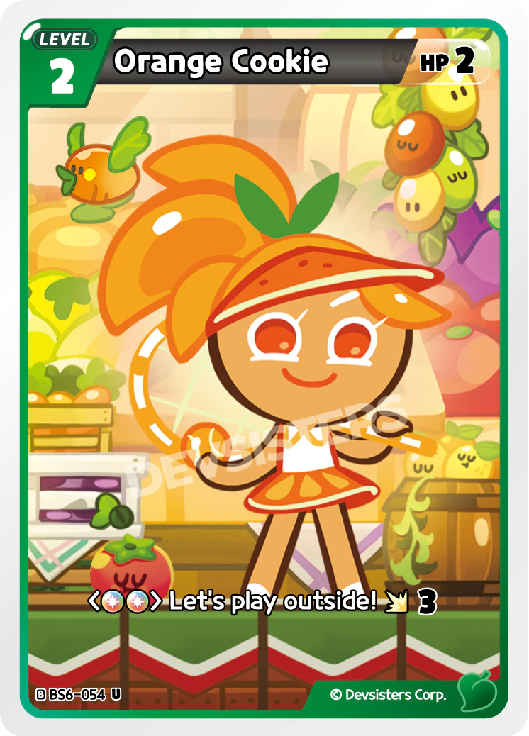 Image for Orange Cookie (BS6-054) [Operation Timeguard] - CookieRun: Braverse TCG