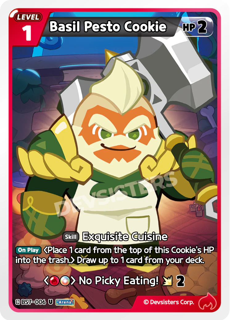 Image for Basil Pesto Cookie (BS7-006) [Arena of Glory] - CookieRun: Braverse TCG