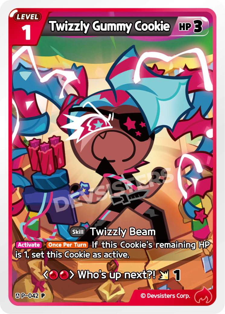 Image for Twizzly Gummy Cookie (P-042) [Promotion Card] - CookieRun: Braverse TCG
