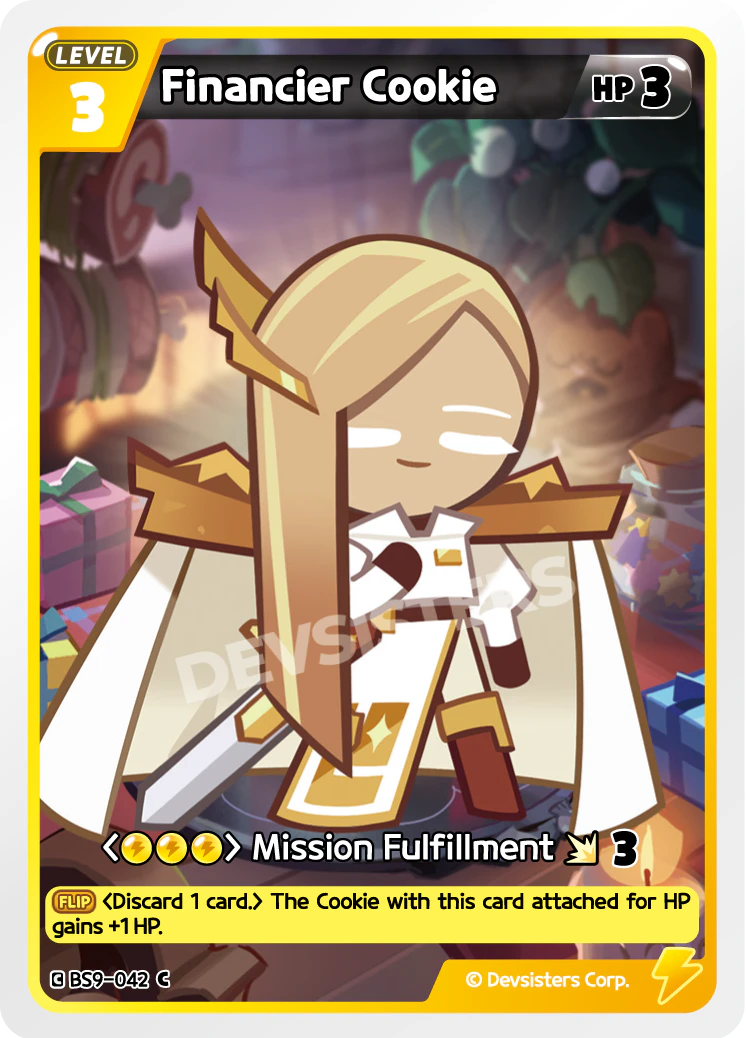 Image for Financier Cookie (BS9-042) [A Game of Truth and Deceit] - CookieRun: Braverse TCG