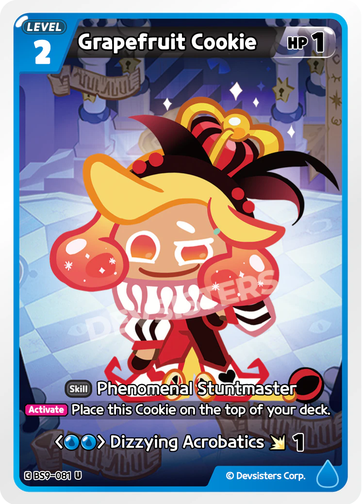 Image for Grapefruit Cookie (BS9-081) [A Game of Truth and Deceit] - CookieRun: Braverse TCG