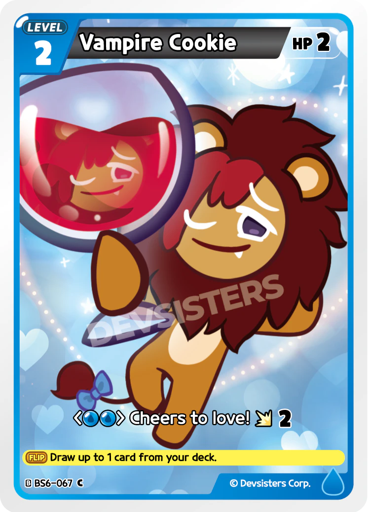 Image for Vampire Cookie (BS6-067) [Operation Timeguard] - CookieRun: Braverse TCG
