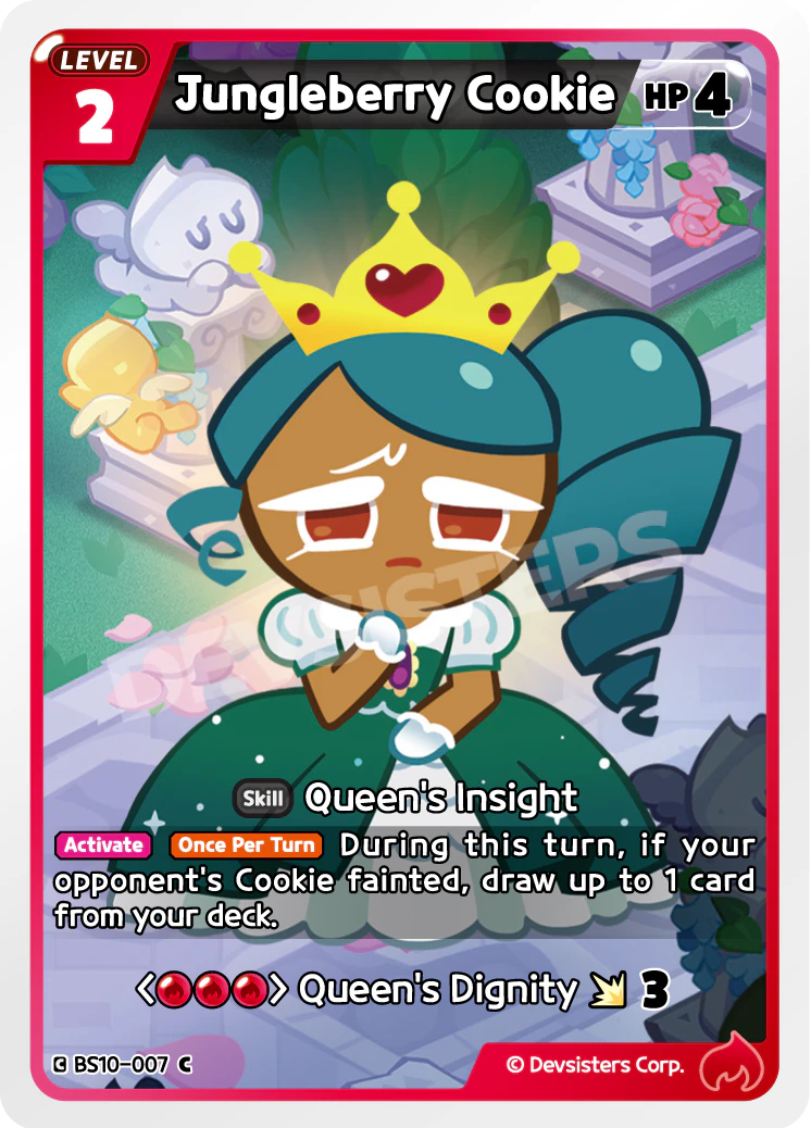 Image for Jungleberry Cookie (BS10-007) [Paradise of Passion & Sloth / Catacombs of Silence] - CookieRun: Braverse TCG