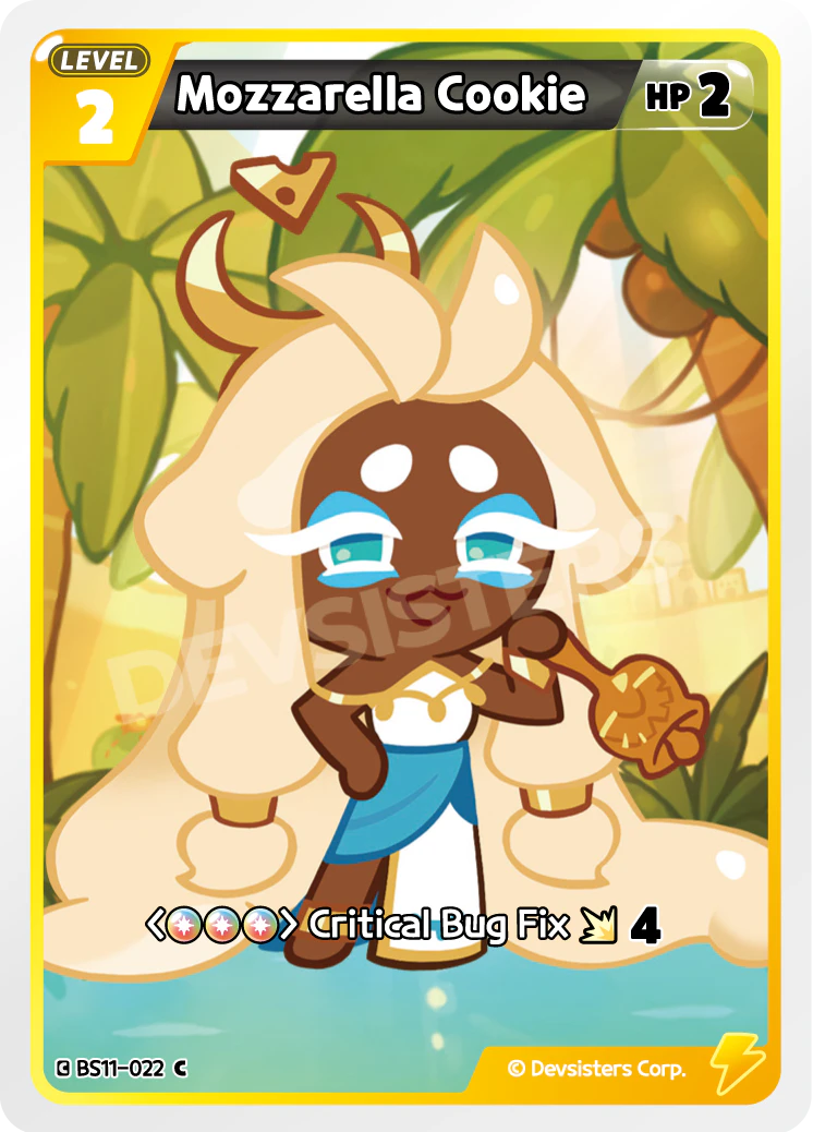 Image for Mozzarella Cookie (BS11-022) [The Dark Enchantress War] - CookieRun: Braverse TCG