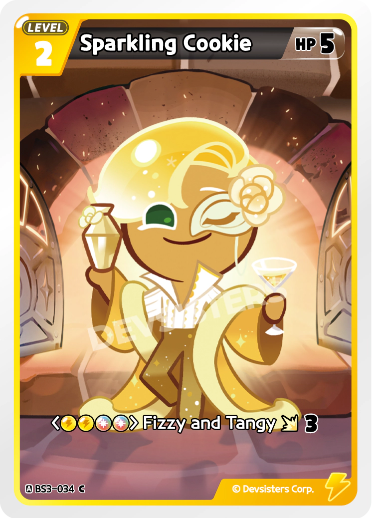 Image for Sparkling Cookie (BS3-034) [Age of Heroes and Kingdoms] - CookieRun: Braverse TCG