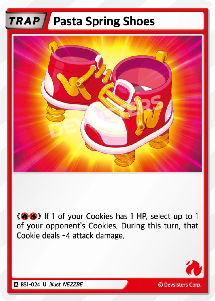 Image for Pasta Spring Shoes (BS1-024) [BRAVE BEGINNING] - CookieRun: Braverse TCG
