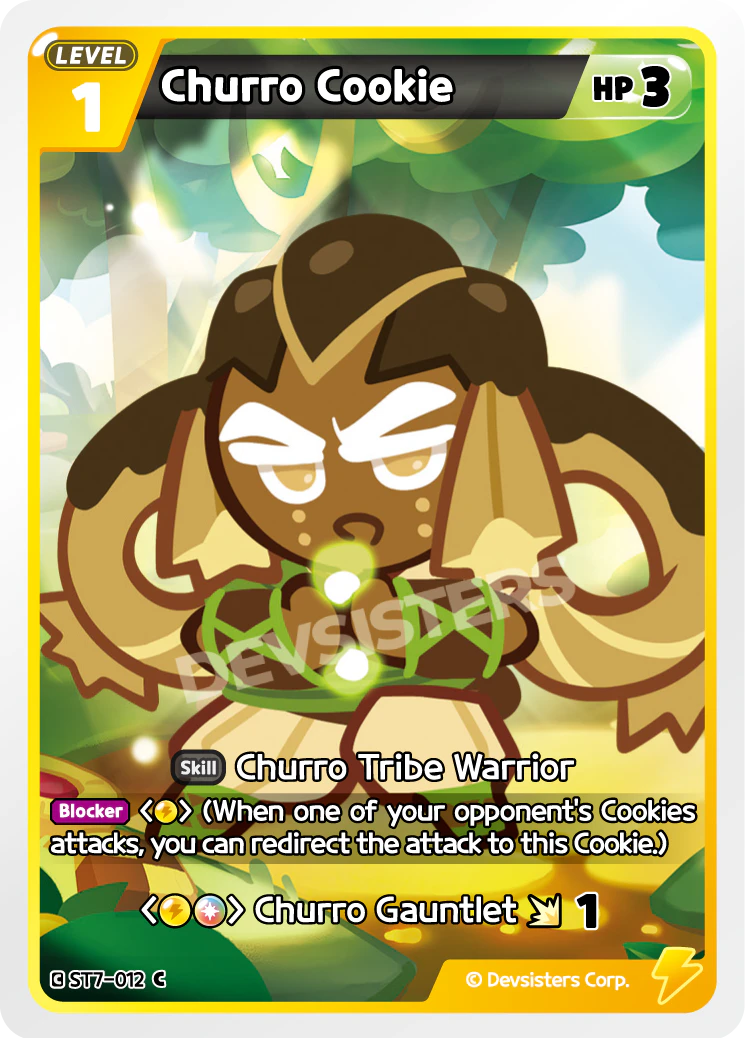 Image for Churro Cookie (ST7-012) [Tree of Life] - CookieRun: Braverse TCG