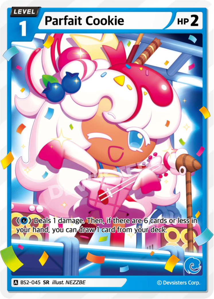 Image for Parfait Cookie (BS2-045) [BRAVE BEGINNING] - CookieRun: Braverse TCG