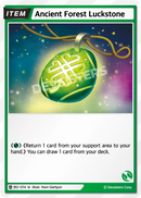 Image for Ancient Forest Luckstone (BS1-074) [BRAVE BEGINNING] - CookieRun: Braverse TCG