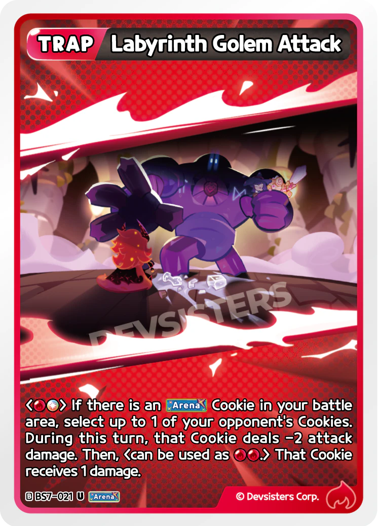 Image for Labyrinth Golem Attack (BS7-021) [Arena of Glory] - CookieRun: Braverse TCG