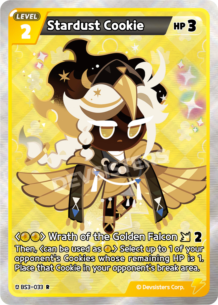 Image for Stardust Cookie (BS3-033) [Age of Heroes and Kingdoms] - CookieRun: Braverse TCG