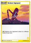 Image for Broken Signpost (BS1-050) [BRAVE BEGINNING] - CookieRun: Braverse TCG