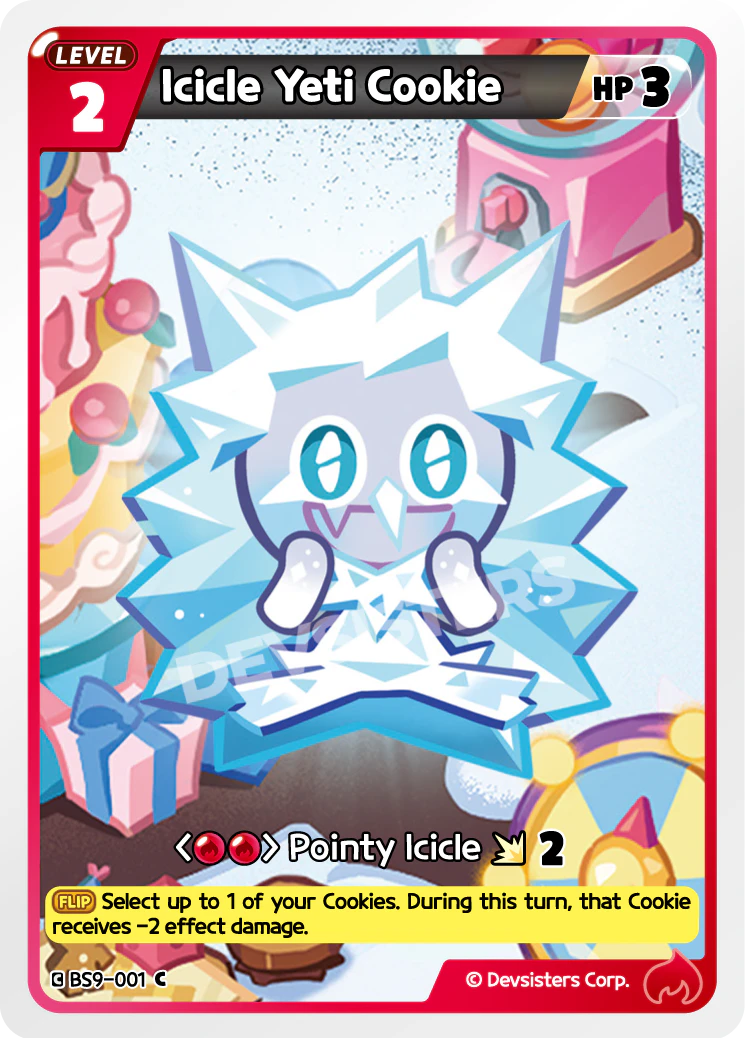 Image for Icicle Yeti Cookie (BS9-001) [A Game of Truth and Deceit] - CookieRun: Braverse TCG