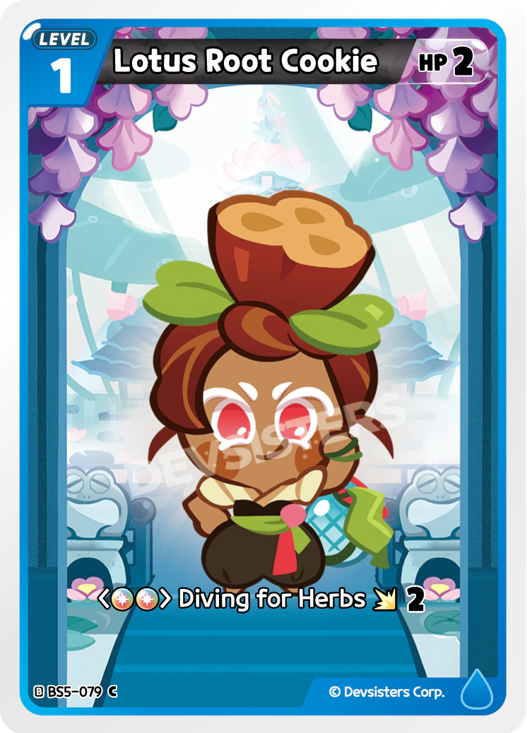 Image for Lotus Root Cookie (BS5-079) [Operation Timeguard] - CookieRun: Braverse TCG