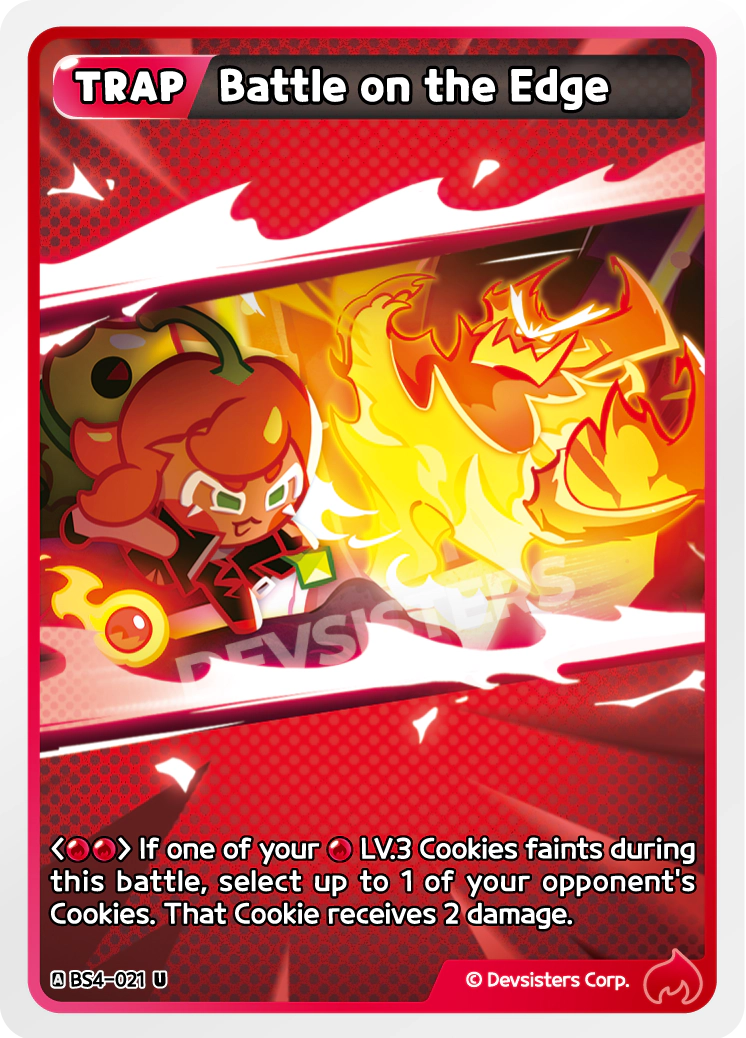 Image for Battle on the Edge (BS4-021) [Age of Heroes and Kingdoms] - CookieRun: Braverse TCG