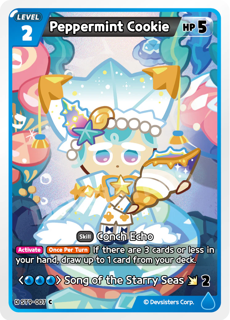 Image for Peppermint Cookie (ST9-007) [Seas of Fate] - CookieRun: Braverse TCG