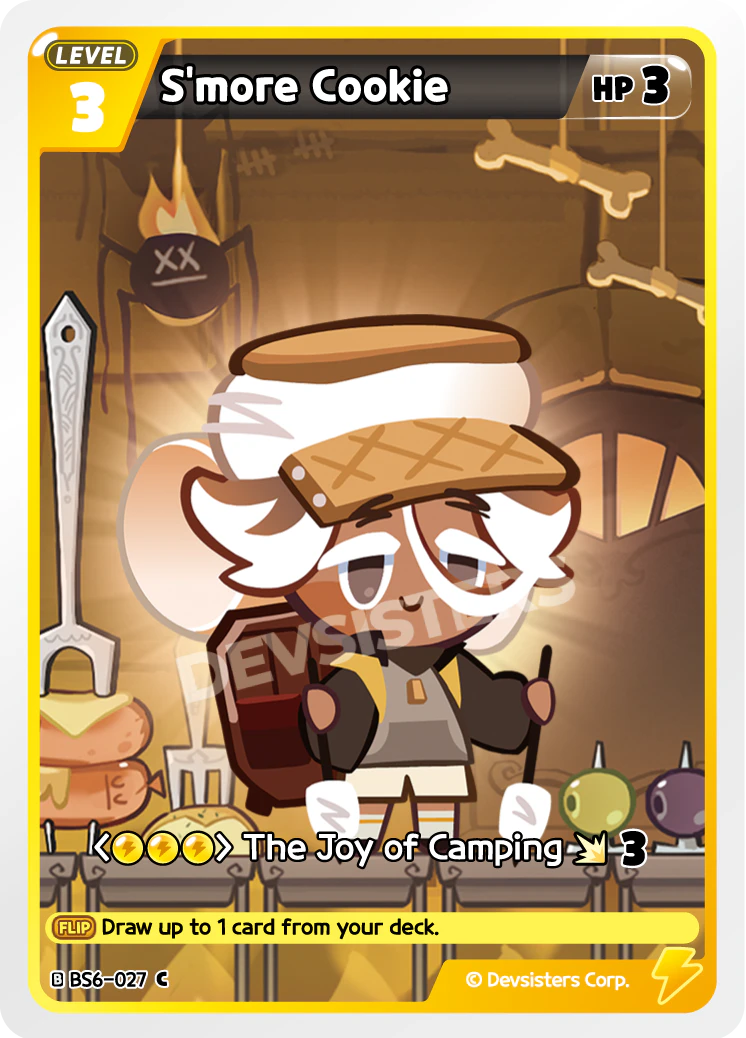 Image for S'more Cookie (BS6-027) [Operation Timeguard] - CookieRun: Braverse TCG