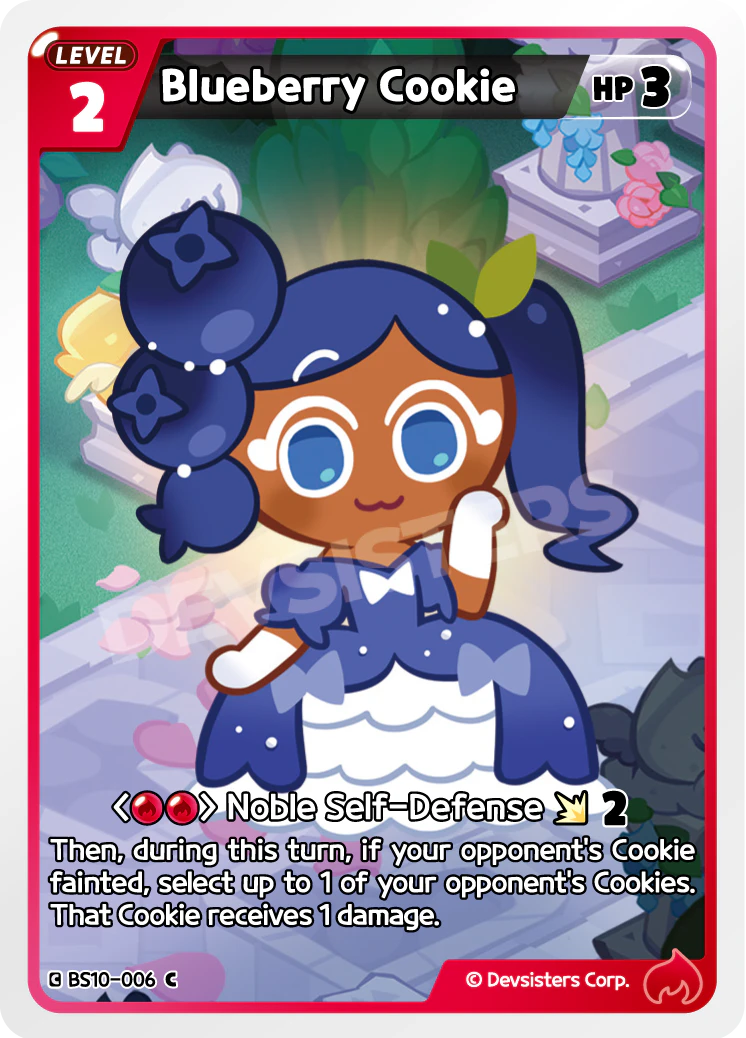 Image for Blueberry Cookie (BS10-006) [Paradise of Passion & Sloth / Catacombs of Silence] - CookieRun: Braverse TCG