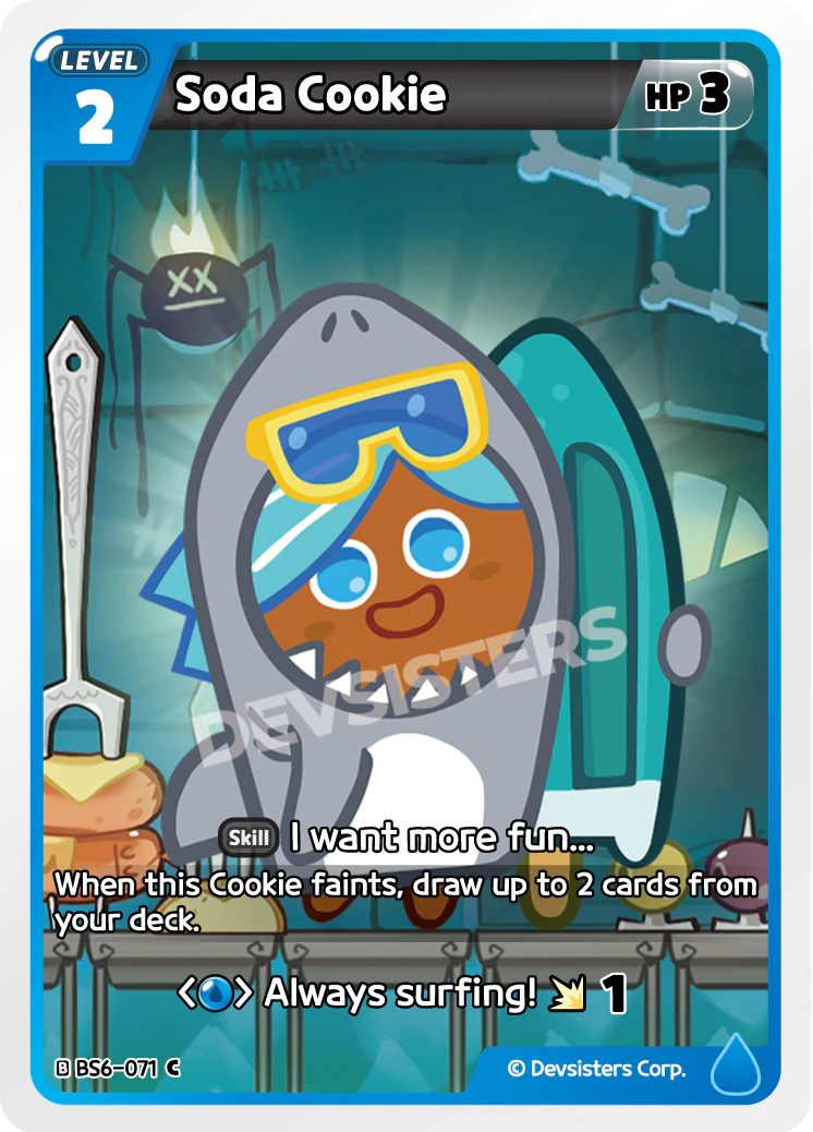 Image for Soda Cookie (BS6-071) [Operation Timeguard] - CookieRun: Braverse TCG