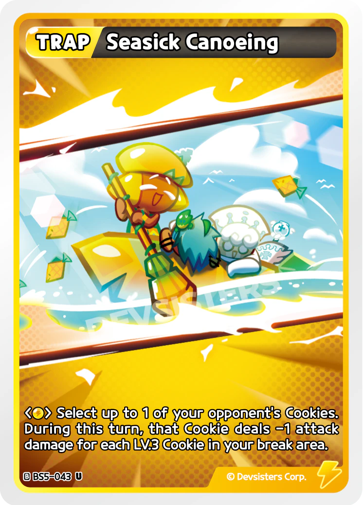 Image for Seasick Canoeing (BS5-043) [Operation Timeguard] - CookieRun: Braverse TCG