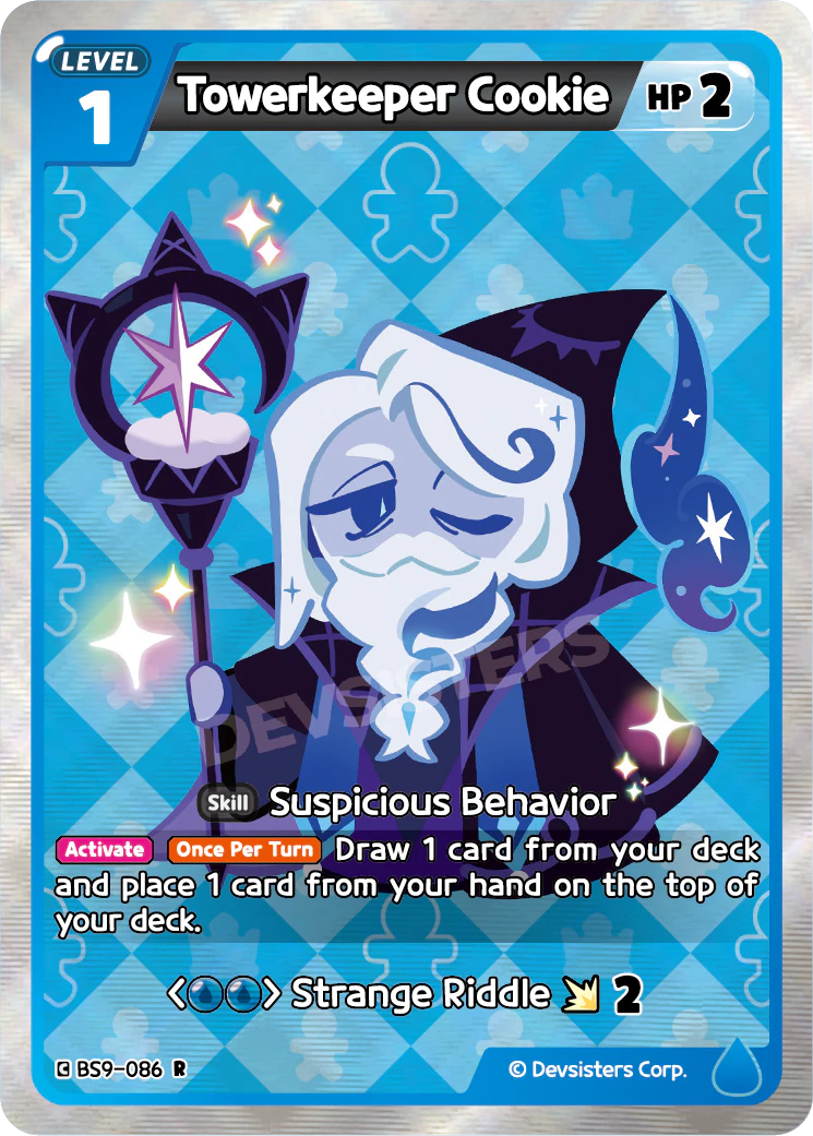 Image for Towerkeeper Cookie (BS9-086) [A Game of Truth and Deceit] - CookieRun: Braverse TCG