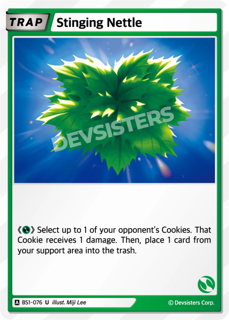 Image for Stinging Nettle (BS1-076) [BRAVE BEGINNING] - CookieRun: Braverse TCG