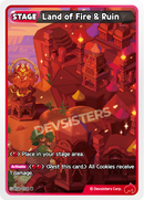 Image for Land of Fire & Ruin (BS8-024) [Land of Fire & Ruin, Realm of Apathy] - CookieRun: Braverse TCG