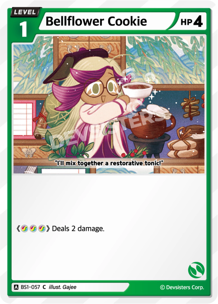 Image for Bellflower Cookie (BS1-057) [BRAVE BEGINNING] - CookieRun: Braverse TCG