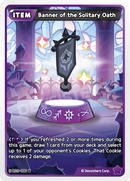 Image for Banner of the Solitary Oath (BS11-080) [The Dark Enchantress War] - CookieRun: Braverse TCG