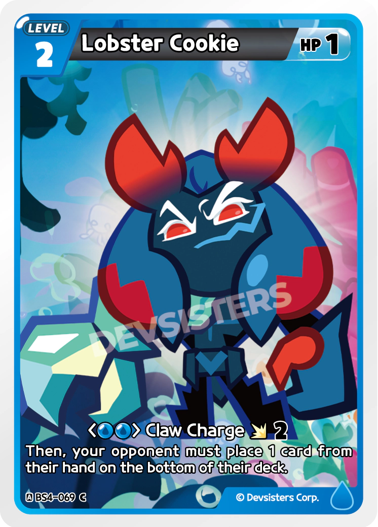 Image for Lobster Cookie (BS4-069) [Age of Heroes and Kingdoms] - CookieRun: Braverse TCG