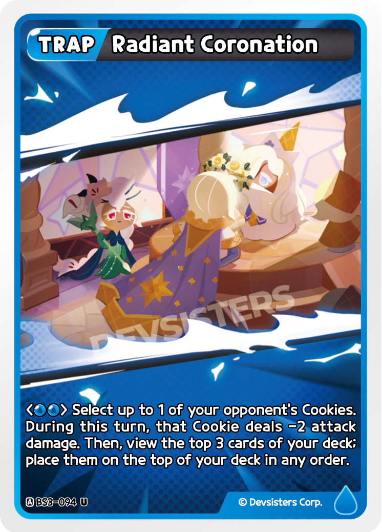 Image for Radiant Coronation (BS3-094) [Age of Heroes and Kingdoms] - CookieRun: Braverse TCG