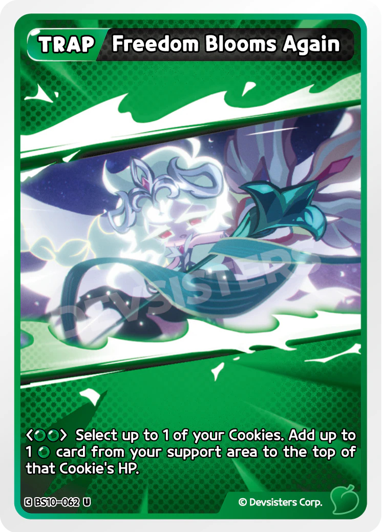 Image for Freedom Blooms Again (BS10-062) [Paradise of Passion & Sloth / Catacombs of Silence] - CookieRun: Braverse TCG