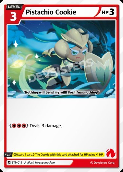 Pistachio Cookie (ST1-015) (U) [Starter Deck]