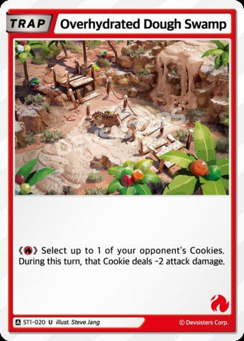 Overhydrated Dough Swamp (ST1-020) (U) [Starter Deck]