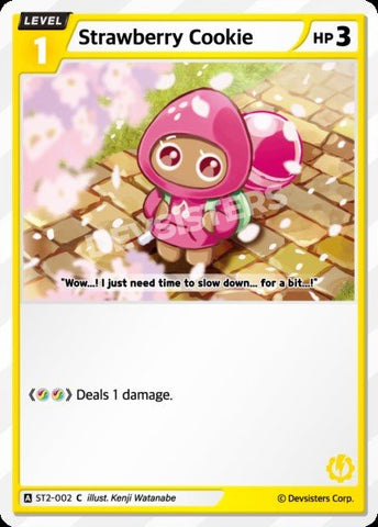 Strawberry Cookie (ST2-002) (C) [Starter Deck]